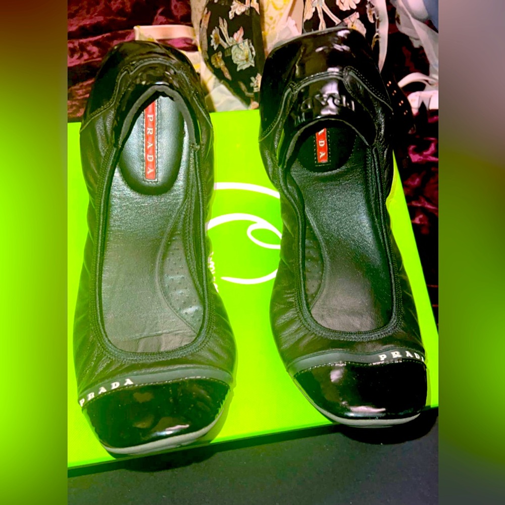 100% Authentic Classic Prada Flats